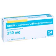 Urso-1a Pharma 250 mg Filmtabletten 30 St