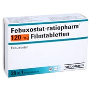 FEBUXOSTAT-ratiopharm 120 mg Filmtabletten 28 St