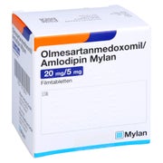 OLMESARTANMEDOXOMIL/Amlodipin Mylan 20 mg/5 mg 98 St