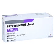 Pramipexol dura 0,35 mg Tabletten 100 St