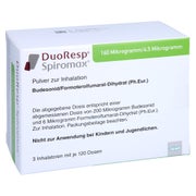 DUORESP Spiromax 160µg/4,5µg/Dosis 3x120ED Inh.-P. 3 St