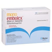 MONO EMBOLEX 8.000 I.E. Therapie Sicherheitsspr. 28 St