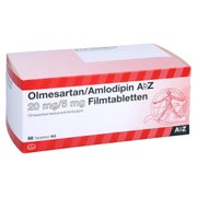 OLMESARTAN/Amlodipin AbZ 20 mg/5 mg Filmtabletten 98 St