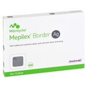 Mepilex Border Ag Schaumverb.10x12,5 cm 5 St