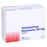 TELMISARTAN Heumann 20 mg Tabletten Heunet 98 St