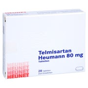 TELMISARTAN Heumann 80 mg Tabletten Heunet 28 St