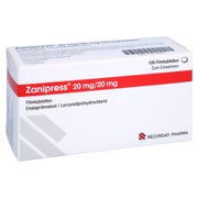 Zanipress 20 Mg/20 mg Filmtabletten 100 St