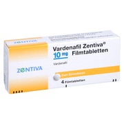 Vardenafil Zentiva 10 mg Filmtabletten 4 St