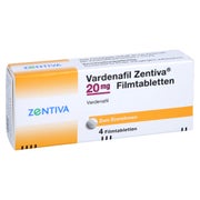 Vardenafil Zentiva 20 mg Filmtabletten 4 St