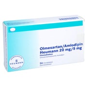 OLMESARTAN/Amlodipin Heumann 20 mg/5 mg Filmtabl. 56 St