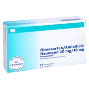 OLMESARTAN/Amlodipin Heumann 40 mg/10 mg Filmtabl. 56 St