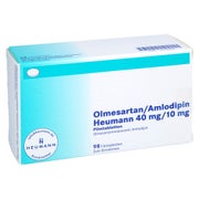 OLMESARTAN/Amlodipin Heumann 40 mg/10 mg Filmtabl. 98 St