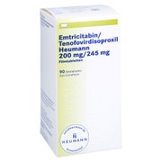 EMTRICITABIN/Tenofovirdisoproxil Heum.200/245 mg 90 St