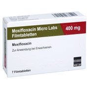 MOXIFLOXACIN Micro Labs 400 mg Filmtabletten 7 St