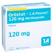 Produktabbildung: Orlistat-1a Pharma 120 mg Hartkapseln 84 St
