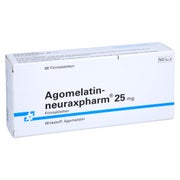 AGOMELATIN-neuraxpharm 25 mg Filmtabletten 98 St