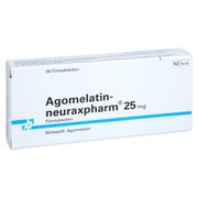 AGOMELATIN-neuraxpharm 25 mg Filmtabletten 28 St