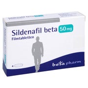 Sildenafil beta 50 mg Filmtabletten 4 St