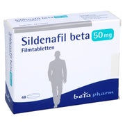 Sildenafil beta 50 mg Filmtabletten 48 St