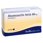 Atomoxetin beta 80 mg Hartkapseln 28 St