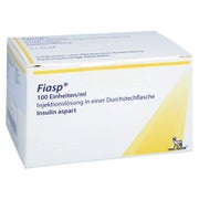 FIASP 100 E/ml Inj.-Lsg.i.e.Durchstechflasche 5X1X10 ml