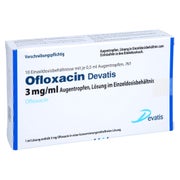 OFLOXACIN Devatis 3 mg/ml Augentr.i.Einzeldosisb. 10X0,5 ml