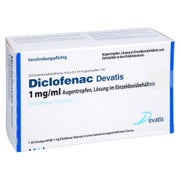 DICLOFENAC Devatis 1 mg/ml Augentropfen Einzeldos. 20X0,3 ml