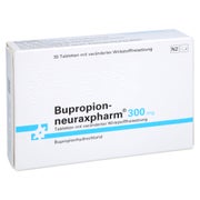 BUPROPION-neuraxpharm 300 mg Tab.verä.Wfrs. 30 St