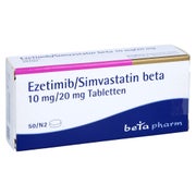 EZETIMIB/Simvastatin beta 10 mg/20 mg Tabletten 50 St