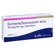 EZETIMIB/Simvastatin beta 10 mg/40 mg Tabletten 50 St