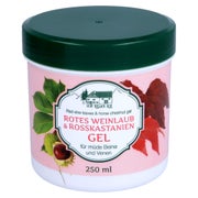 Rotes Weinlaub & Rosskastanien Gel Pulla 250 ml