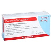 EZETIMIB/Simvastatin Glenmark 10 mg/20 mg Tabl. 50 St