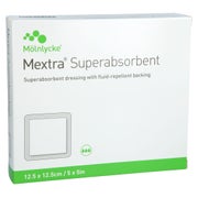 Mextra Superabsorbent Verband 12,5x12,5 10 St