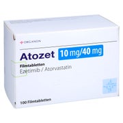 Atozet 10 Mg/40 mg Filmtabletten 100 St