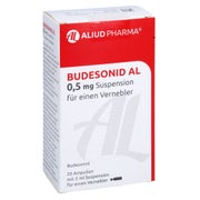 BUDESONID AL 0,5 mg Suspension f.einen Vernebler 20X2 ml