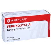 Febuxostat AL 80 mg Filmtabletten 84 St