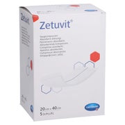 Zetuvit Saugkompressen Steril 20x40 cm 5 St