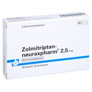 ZOLMITRIPTAN-neuraxpharm 2,5 mg Schmelztabletten 3 St
