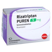 Rizatriptan Puren 5 mg Schmelztabletten 18 St