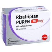RIZATRIPTAN PUREN 10 mg Schmelztabletten 12 St