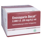 ENOXAPARIN Becat 2.000 I.E. 20mg/0,2ml ILO FS+Si.S 20 St