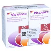 VISTABEL 4 Allergan-E./0,1ml 2x50E. P.z.H.e.Inj.-L 1 P