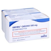 Orfiril Chrono 500 mg Retardtabletten 2X100 St