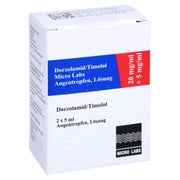 DORZOLAMID/Timolol Micro Labs 20 mg/ml+5 mg/ml ATR 2X5 ml