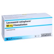 LACOSAMID-ratiopharm 50 mg Filmtabletten 56 St