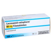 LACOSAMID-ratiopharm 50 mg Filmtabletten 168 St