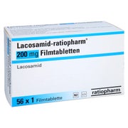 LACOSAMID-ratiopharm 200 mg Filmtabletten 56 St