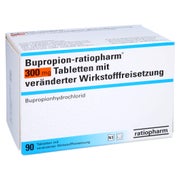 BUPROPION-ratiopharm 300 mg Tab.verä.Wfrs. 90 St
