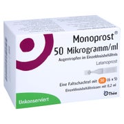 MONOPROST 50 Mikrogramm/ml Augentr.in Einzeldosen 30X0,2 ml