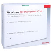 RHOPHYLAC 300 µg/2 ml Injektionslsg.in Fertigspr. 5X2 ml
